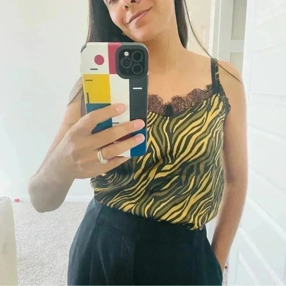 Animal print Top